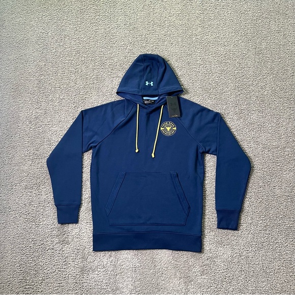 Under Armour Project Rock Heavyweight Terry Hoodie Men’s Size Small - Picture 1 of 8